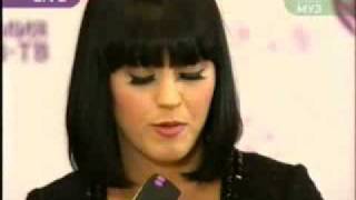 вопросы katy perry перед премией МУЗ-ТВ'09 в москве