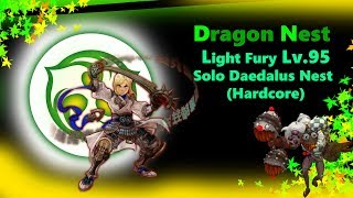 DragonNest TH : LightFury Lv.95 Solo Daedalus Nest Hardcore