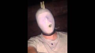 Nylon Hood & Latex Medical Glove Breath Play