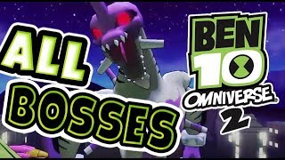 Ben 10 Omniverse 2 All Bosses | Boss Fights  (PS3, X360, Wii, WiiU)