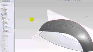 SolidWorks Tutorial: PC Mouse Modeling_Creating Body Surfaces-Part 2