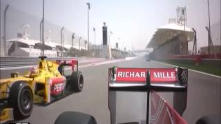 F2 Bahrain Gp Onboard Overtaking Between Charles Leclerc and Norman Nato