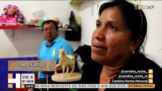Artesanías con mimbre