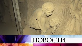 В Сирии бывший тоннель боевиков превратился в настоящее произведение искусства.