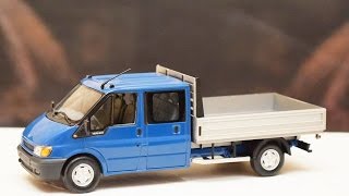 Обзор масштабной модели Ford Transit Double cabin