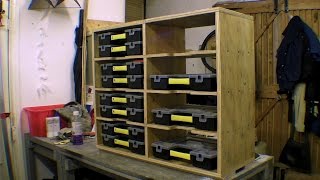 Shelving for Storage Organisers - Fixing / Screws / Bolts etc.