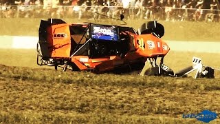 Maggiora 2015 Autocross Rene Mandel crash