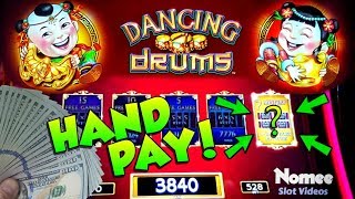 ★JACKPOT HANDPAY!!★ DANCING DRUMS Slot Machine - "MYSTERY PICK" PAYS BIG TIME!!