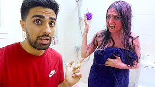 I've never seen my sister this mad ...