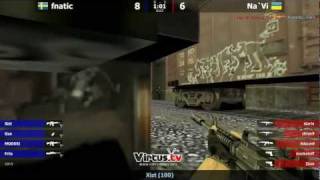 Na`Vi vs fnatic @ de_train TECHLABS CUP RU 2012