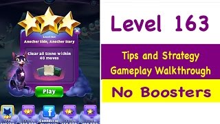 Bejeweled Stars Level 163 Tips and Strategy Gameplay Walkthrough No Boosters