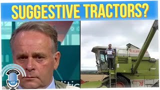 Parliament Member Caught Watching "Tractors" in a Meeting