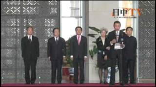 中国国家博物館で日中映像交流事業開幕式典