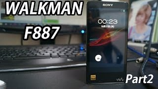 SONY WALKMAN F887開封 Part2