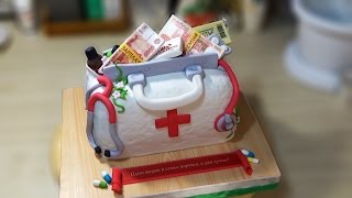 3д Торт "Сумочка медика" / 3D Cake "Purse medic" - Я - ТОРТодел!