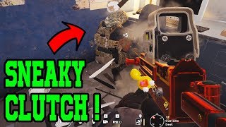 My SNEAKIEST Clutch?! - Rainbow Six Siege Gameplay