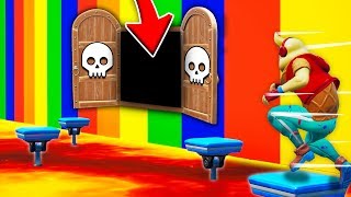I Found A SECRET Level In This RAINBOW Deathrun!