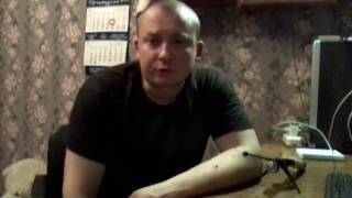Зимняя удочка со светозвуковым сигнализатором поклёвки.