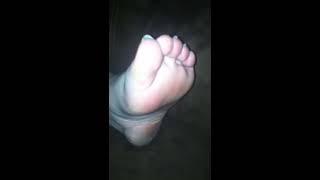Ex-Girlfriend's Sleepy feet with faceshot