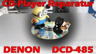 DENON DCD-485 CD-Player Fehlersuche + Reparatur