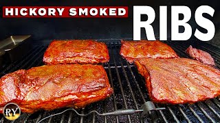 Hickory Smoked Ribs On The Oklahoma Joe's Highland Offset Smoker