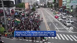 Unjuk Rasa di Bangkok Berlanjut, 20 Stasiun Ditutup