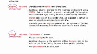 CIMA F1 - 9 IAS 36: impairment of assets