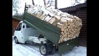 FORD TRANSIT TIPPER IN  ACTION