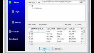 Convert JSON file to XML file