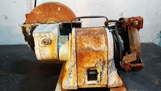 Water Stone of a Grinding Machine Restoration