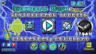 Texture Pack Thunder | Geometry Dash 2.01 | Android & Steam