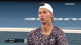 Даниил Медведев — Алексей Попырин. Australian Open-2020. Обзор матча
