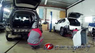 Установка фаркопа на Mercedes GLE W166 и BMW X5 F15 в ФаркопОФФ