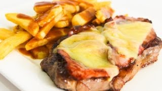 Cheese And Bacon Steak - BBQ Video Recipe