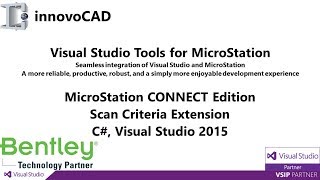 MicroStation CONNECT Edition Scan Criteria Extension in C#