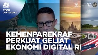 Sandiaga Uno & Jurus Kemenparekraf Perkuat Geliat Ekonomi Digital RI