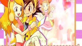 ☆Ash & Serena are Counting Stars☆ //Amourshipping