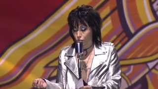 APMAs 2014: Joan Jett receives the Icon Award, presented by Laura Jane Grace