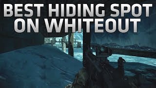 COD Ghosts - Best Hiding Spot on Whiteout! - Under the Map Glitch - Best Infected Spot on Whiteout