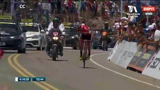 Argentino ganó la etapa reina en la vuelta a San Juan y tomó el liderato