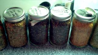Dried and crushed Hot Peppers for 2011