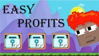 Growtopia || Easy Wl || OMG !!! || Profits
