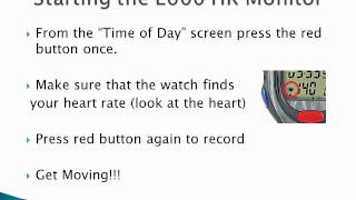 Using the Polar E600