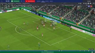 Football Manager 2017 Panathinaikos - Spartak Moscow 2-1