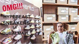 SNEAKER HUNTING NG YEEZY, SACAI, JORDANS AT IBANG HYPEBEAST SNEAKERS SA DUBAI MALL