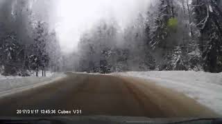 Занос на Skoda Octavia Tour