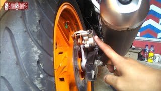 HONDA CBR150R Rem Belakang Keras BLONG!!!