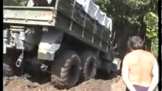 Kraz, the master of muddy roads