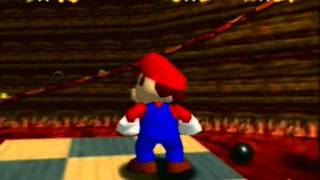 Let's Challenge Super Mario 64 (Closeup Run) - Part 8: Pole jumping in a volcano
