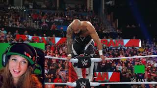 WWE Raw Ricochet vs Nakamura GREAT MATCH 10/16/23
